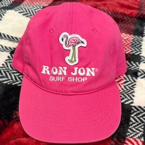 Ron Jon Pink Flamingo Surf Cap
